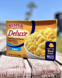 カリフォルニア買付アイテム STATER BROS / Deluxe Shell Pasta & Cheese Souce Dinner Original