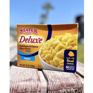 画像1: カリフォルニア買付アイテム STATER BROS / Deluxe Shell Pasta & Cheese Souce Dinner Original