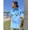 画像3: カリフォルニア買付アイテム 送料無料 WEEZER / Cartoon Band タイダイTシャツ ブルー (3)