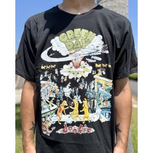 画像2: カリフォルニア買付アイテム 送料無料 GREEN DAY / Dookie Dogs Tシャツ ブラック
