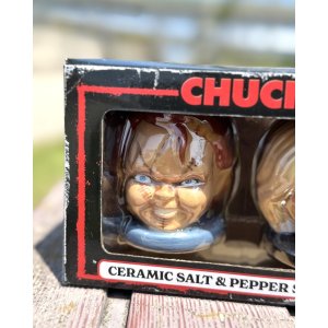 画像4: カリフォルニア買付アイテム 送料無料 CHUCKY / Ceramic Salt & Pepper Shaker Set