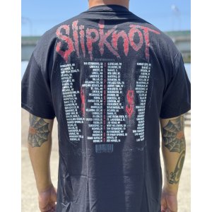 画像9: カリフォルニア買付アイテム 送料無料 SLIPKNOT / Tour Tシャツ ブラック