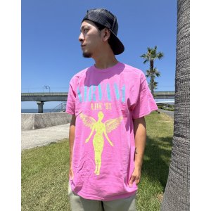 画像3: カリフォルニア買付アイテム 送料無料 NIRVANA /  Live '93 Tシャツ ピンク