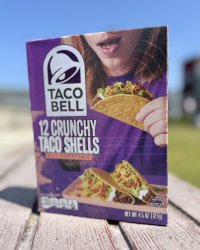 カリフォルニア買付アイテム TACO BELL / 12 Crunchy TACO SHELLS 