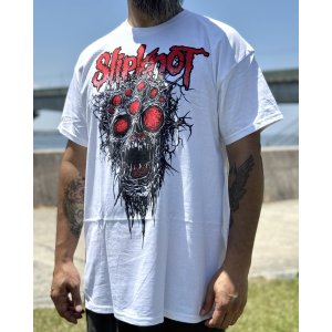 画像7: カリフォルニア買付アイテム 送料無料 SLIPKNOT / Zombie Tシャツ ホワイト