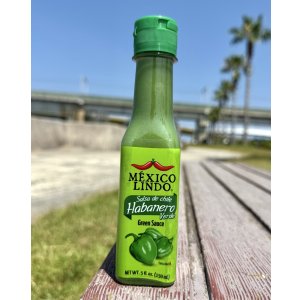 画像2: カリフォルニア買付アイテム MEXICO LINDO / グリーンハバネロホットソース 150ml