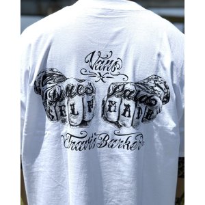 画像2: カリフォルニア買付アイテム 送料無料 プレミアムアイテム VANS x TRAVIS BARKER / Self Made ルーズフィットTシャツ ホワイト