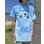 画像4: カリフォルニア買付アイテム 送料無料 WEEZER / Cartoon Band タイダイTシャツ ブルー (4)