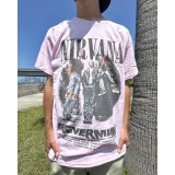 カリフォルニア買付アイテム 送料無料 NIRVANA / Something in the Way Tシャツ ライトピンク