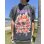 画像11: カリフォルニア買付アイテム 送料無料 L、2XLサイズのみ METALLICA / Flaming Flower Skull Tシャツ ブラック Artwork by PUSHEAD (11)