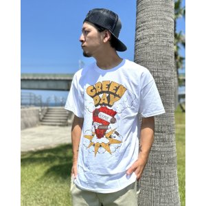 画像2: カリフォルニア買付アイテム 送料無料 GREEN DAY / Dookie Track List Tシャツ ホワイト