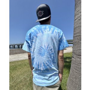 画像6: カリフォルニア買付アイテム 送料無料 WEEZER / Cartoon Band タイダイTシャツ ブルー