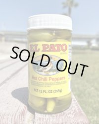 カリフォルニア買付アイテム インナウトバーガーでもらえるアレです EL PATO / Hot Chili Peppers 355g