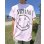 画像1: カリフォルニア買付アイテム 送料無料 NIRVANA / Smiley Face Tシャツ ライトピンク (1)