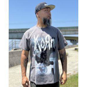 画像3: カリフォルニア買付アイテム 送料無料 KORN / Coming Undone Tシャツ チャコール