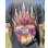 画像2: カリフォルニア買付アイテム 送料無料 L、2XLサイズのみ METALLICA / Flaming Flower Skull Tシャツ ブラック Artwork by PUSHEAD (2)