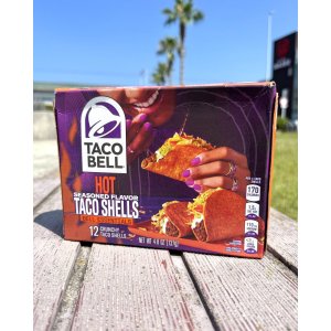 画像3: カリフォルニア買付アイテム TACO BELL / HOT Seasoned Flavor TACO SHELLS 
