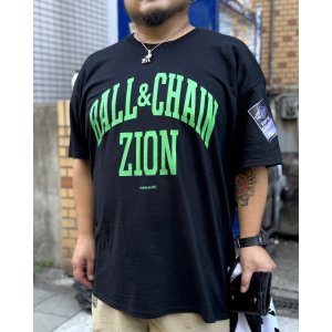 画像4: 20th Anniversary Special Item BALL&CHAIN x club ZiON / Artwork by PICTURE MOUSE 半袖 Tシャツ ブラック