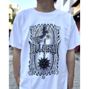 画像1: 20th Anniversary Special Item BALL&CHAIN / Fuck Fetters Artwork by TONJI THE GAROW INK 半袖 Tシャツ ホワイト