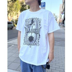 画像4: 20th Anniversary Special Item BALL&CHAIN / Fuck Fetters Artwork by TONJI THE GAROW INK 半袖 Tシャツ ホワイト