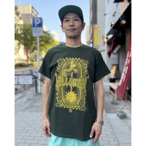 画像2: 20th Anniversary Special Item BALL&CHAIN / Fuck Fetters Artwork by TONJI THE GAROW INK 半袖 Tシャツ フォレストグリーン