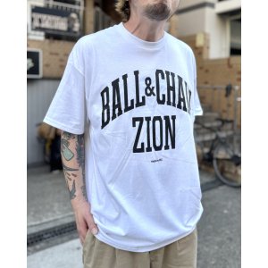 画像4: 20th Anniversary Special Item BALL&CHAIN x club ZiON / Artwork by PICTURE MOUSE 半袖 Tシャツ ホワイト
