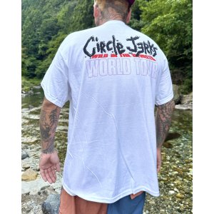 画像9: 送料無料 XL3枚のみの入荷 CIRCLE JERKS / Wild In Streets World Tour Tシャツ ホワイト