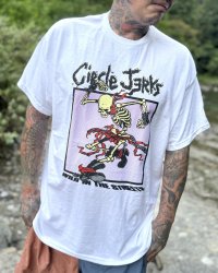 送料無料 XL3枚のみの入荷 CIRCLE JERKS / Wild In Streets World Tour Tシャツ ホワイト