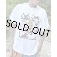 送料無料 XLラスト1枚で終了 CIRCLE JERKS / Wild In Streets World Tour Tシャツ ホワイト