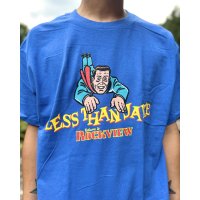 送料無料 LESS THAN JAKE / Hello Rockview Tシャツ ブルー