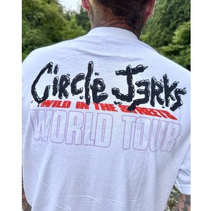 画像7: 送料無料 XL3枚のみの入荷 CIRCLE JERKS / Wild In Streets World Tour Tシャツ ホワイト