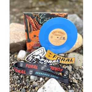 画像1: 激レア 数量限定 カラー盤 7インチ レコード LEFT COAST SOUND / EASY PILL (JACKSON WETHERBEE & SURFER GIRL)