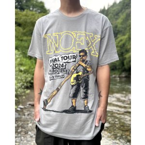画像7: 送料無料 NOFX / Melbourne Hefe Tシャツ グレー