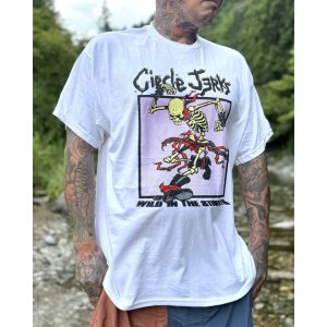 画像5: 送料無料 XL3枚のみの入荷 CIRCLE JERKS / Wild In Streets World Tour Tシャツ ホワイト
