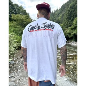 画像6: 送料無料 XL3枚のみの入荷 CIRCLE JERKS / Wild In Streets World Tour Tシャツ ホワイト