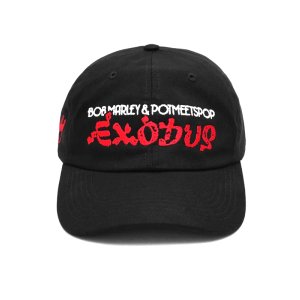 画像9: 送料無料 BOB MARLEY × POT MEETS POP / Exodus 6パネル スナップバックキャップ ブラック
