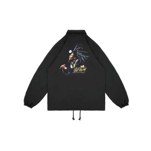 画像13: 送料無料 BOB MARLEY × POT MEETS POP / Live コーチジャケット ブラック