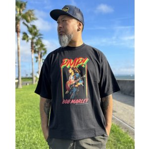 画像3: 送料無料 BOB MARLEY × POT MEETS POP / PMP LIVE! Tシャツ ブラック