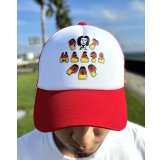 送料無料 BOB MARLEY × POT MEETS POP / Tuff Gong メッシュキャップ レッド