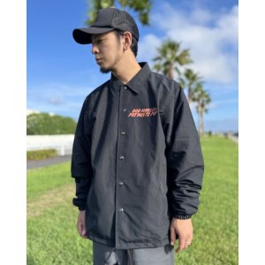 画像7: 送料無料 BOB MARLEY × POT MEETS POP / Live コーチジャケット ブラック