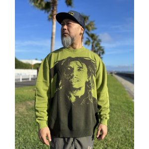 画像3: 送料無料 BOB MARLEY × POT MEETS POP / Natty Dread ニットセーター グリーン