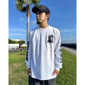 画像6: 送料無料 BOB MARLEY × POT MEETS POP / Natty Dread 長袖Tシャツ ホワイト