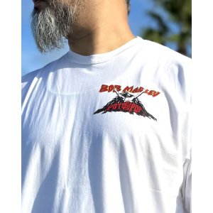 画像8: 送料無料 BOB MARLEY × POT MEETS POP / Uprising Tシャツ ホワイト
