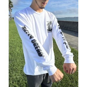 画像8: 送料無料 BOB MARLEY × POT MEETS POP / Natty Dread 長袖Tシャツ ホワイト