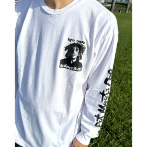 画像12: 送料無料 BOB MARLEY × POT MEETS POP / Natty Dread 長袖Tシャツ ホワイト