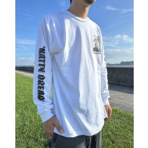 画像11: 送料無料 BOB MARLEY × POT MEETS POP / Natty Dread 長袖Tシャツ ホワイト