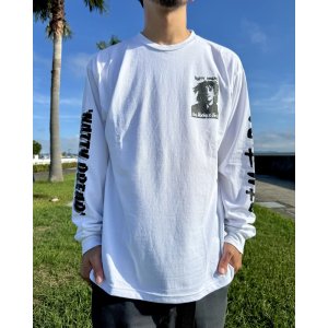 画像10: 送料無料 BOB MARLEY × POT MEETS POP / Natty Dread 長袖Tシャツ ホワイト