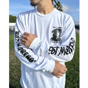 画像7: 送料無料 BOB MARLEY × POT MEETS POP / Natty Dread 長袖Tシャツ ホワイト