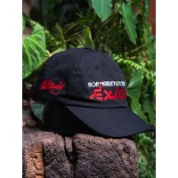 送料無料 BOB MARLEY × POT MEETS POP / Exodus 6パネル スナップバックキャップ ブラック