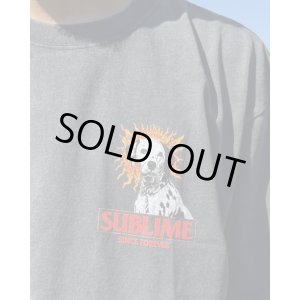 画像1: 送料無料 激レア プレミアム入荷 オフィシャルコラボT 日本での取り扱いは当店のみ SUBLIME x Thank You Collective / Lou Dog Tシャツ ヴィンテージブラック